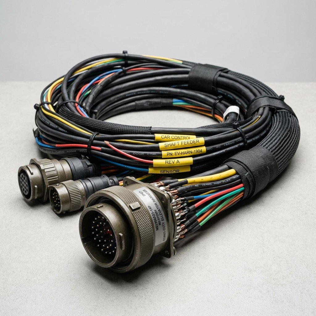 Elevator & Escalator Wiring Harness